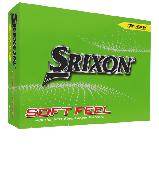Golf Balls personalized SRIXON Soft Feel Yellow