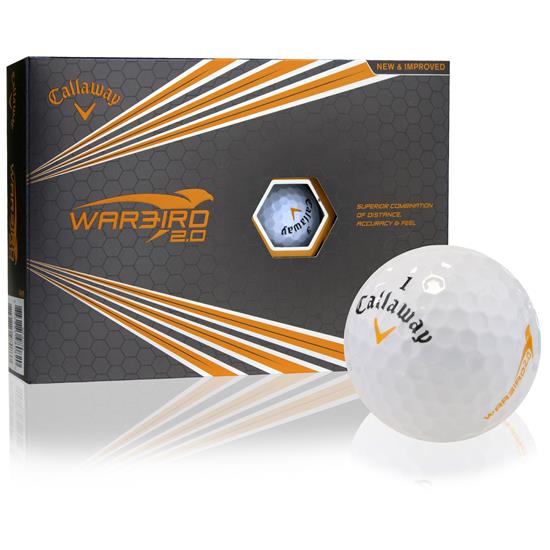 New CALLAWAY Warbird 2.0 x¹² Golf Balls personalized