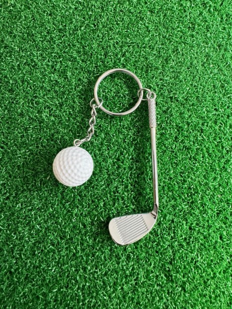 Green Golf Keychain