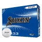 New SRIXON AD 333 Pure White x¹² Golf Balls personalized