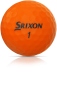 Balles de Golf personnalisées SRIXON Soft Feel BRITE Oranges x¹²